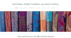 Desktop Screenshot of homefuneralalliance.org